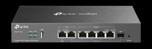 "Omada Multi-Gigabit VPN Router PORT: 1× 2.5G RJ45 WAN Port