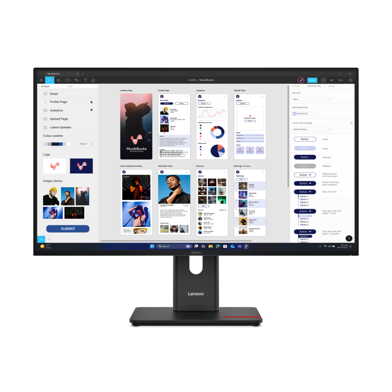 Monitor Consumer Lenovo ThinkVision T32UD-40
