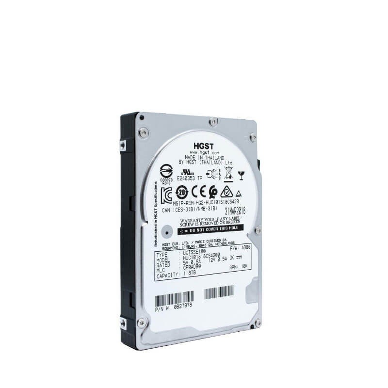 Hard Disk HGST HUC101818CS4200 1.8TB SAS 12Gbps