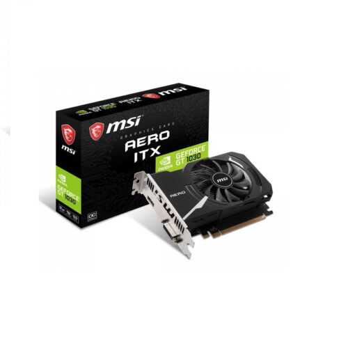 Placa video MSI GeForce GT 1030 AERO ITX 2GD4 OC