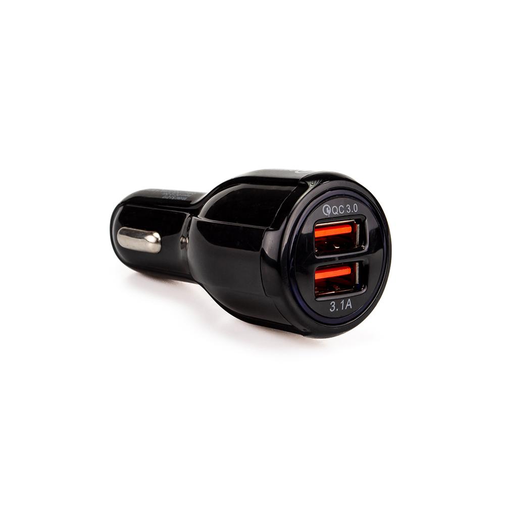 2 x USB (1 x USB QC 3.0 18W & 1 x USB 15W)