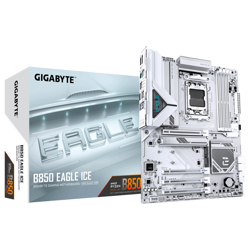Placa de baza Gigabyte B850 EAGLE ICE