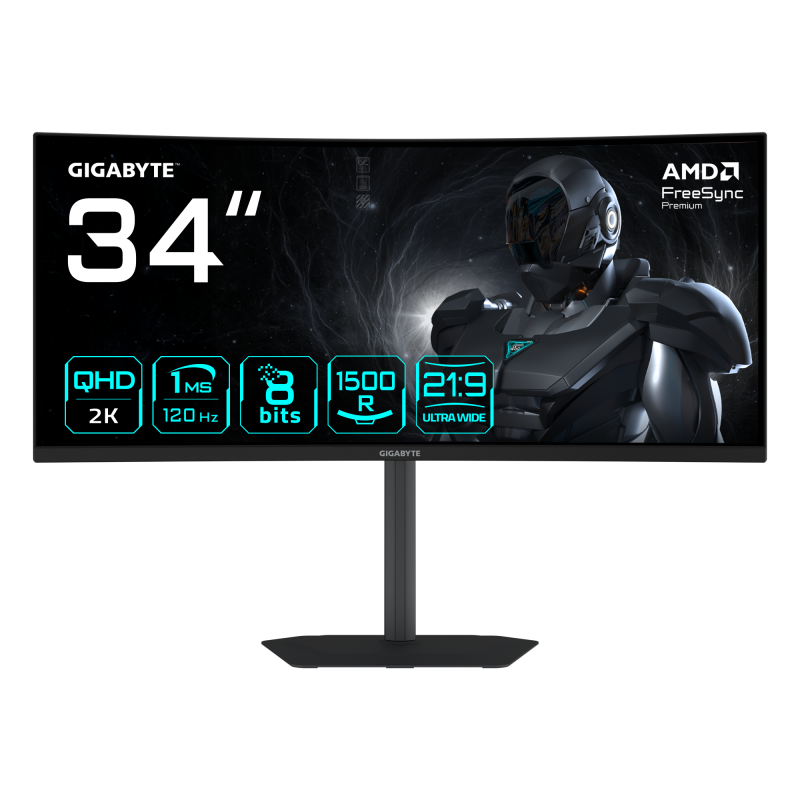 Monitor Gaming GIGABYTE GS34WQCA