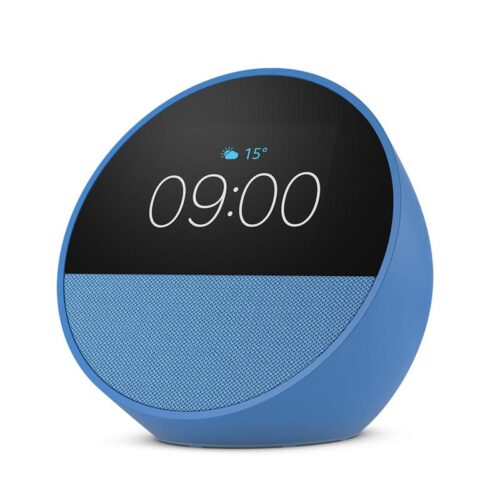 Amazon Echo Spot (2024 release) - Ocean Blue