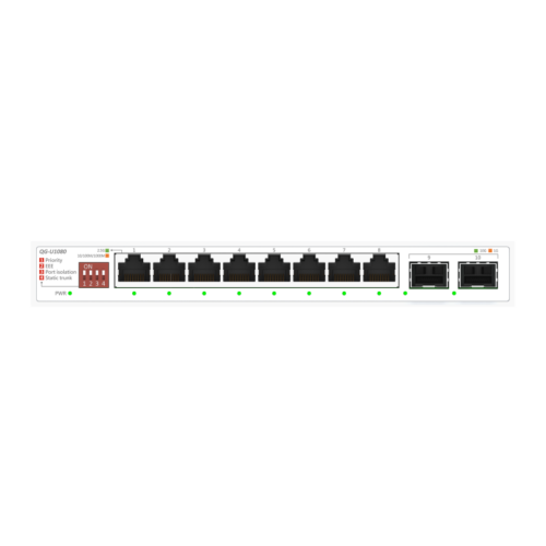 ASUS QG-U1080. Switch type: Unmanaged. Basic switching RJ-45 Ethernet ports type: 2.5G Ethernet (100/1000/2500)