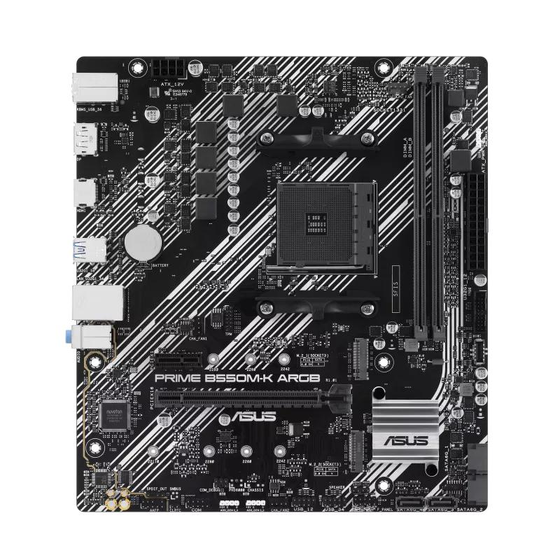 Placa de Baza ASUS PRIME B550M-K ARGB AM4