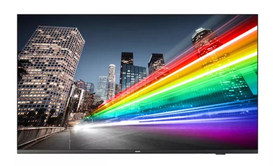 TV signage Philips 65” B-Line