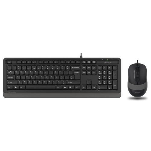 Kit Wired tastatura si mouse A4Tech Fstyler F1010