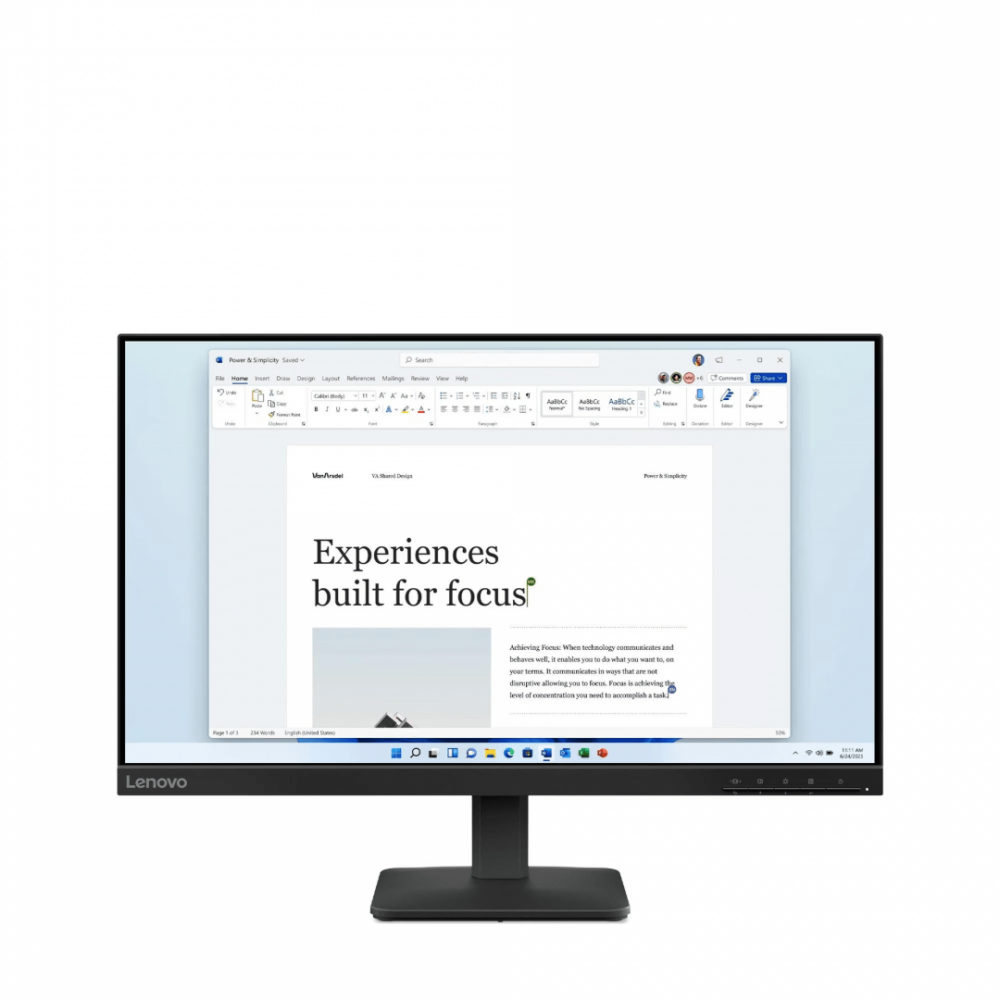 Monitor Consumer Lenovo L24-4e