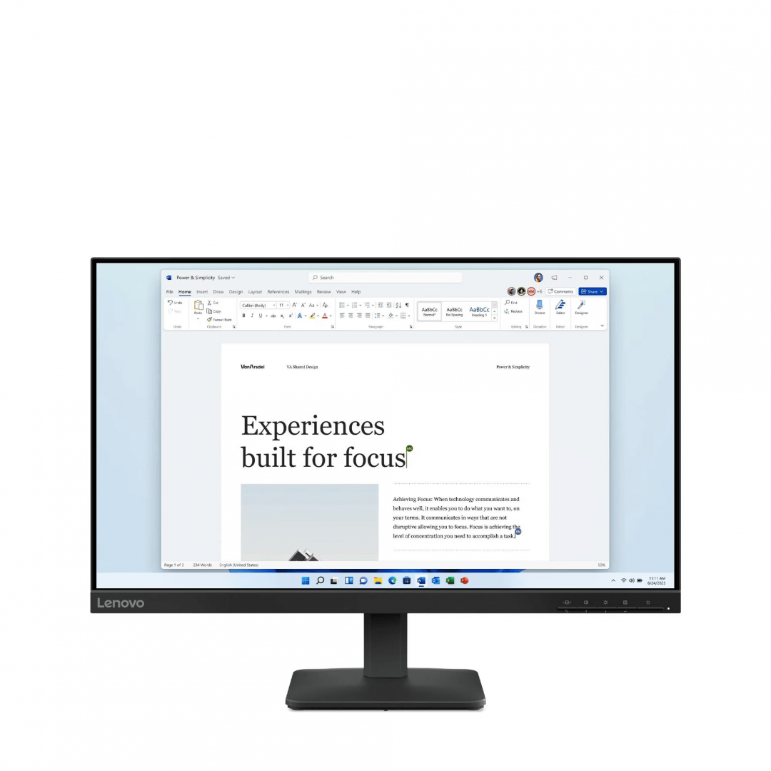 Monitor Consumer Lenovo L24-4e