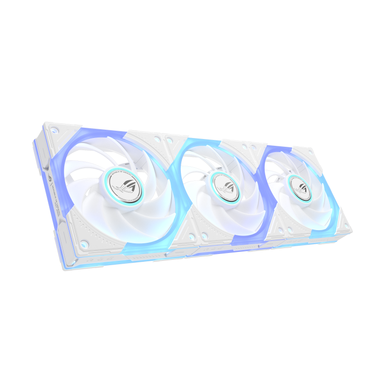 Ventilator Carcasa ASUS ROG Eurux GR120 ARGB Fan White Triple Pack