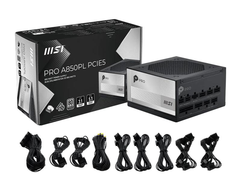 Sursa MSI PRO A850PL PCIE5