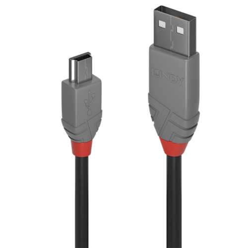Cablu Lindy 3m USB 2.0 Type A to Mini B