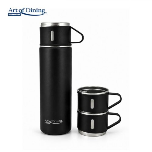 SET TERMOS QUATTRO SIP NEGRU