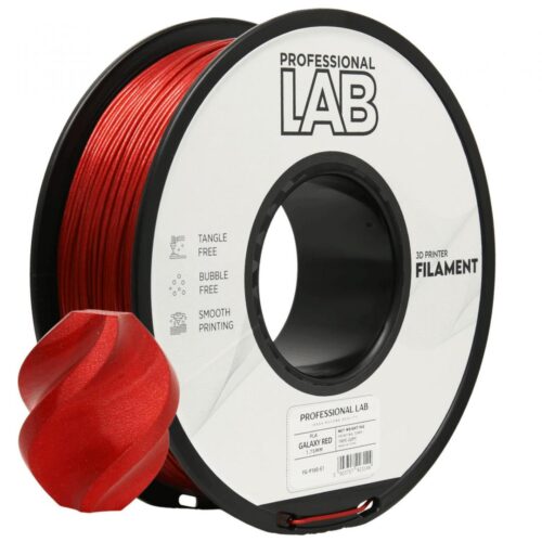 PROF. LAB 3D FILAMENT 1KG PLA GALAXY RED