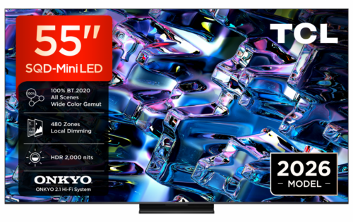 Televizor TCL SQD-MiniLED 55MSQLED80L