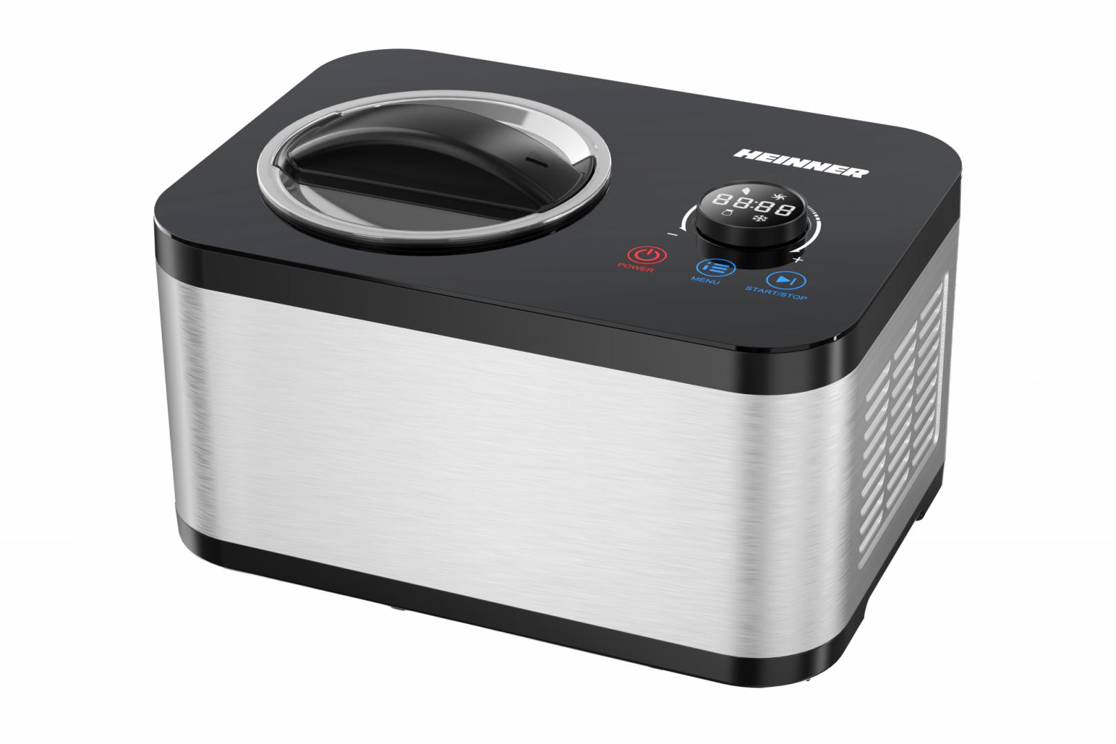APARAT DE FĂCUT ÎNGHEȚATĂ HEINNER SweetFreeze HICM-DW154SSBK