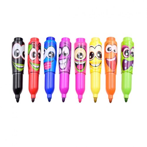 SET 8 MARKERE JUMBO PARFUMATE
