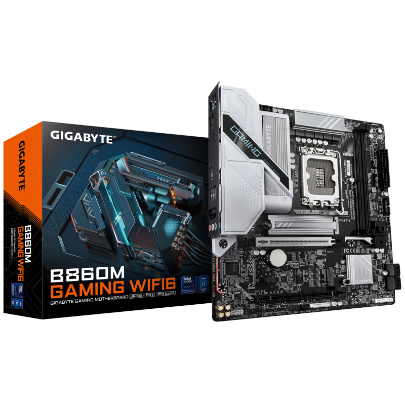 Placa de baza Gigabyte B860M GAMING WIFI6E