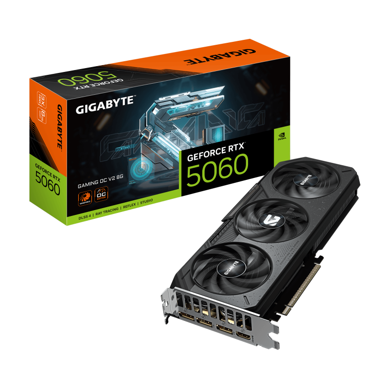 Placa video Gigabyte GEFORCE RTX 5060 GAMING OC V2