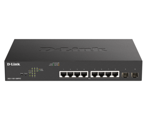 Switch D-Link Gigabit DGS-1100-10MPV2