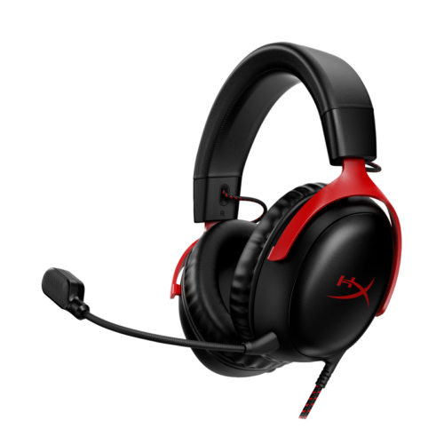 Casti gaming HyperX Cloud III Black-Red