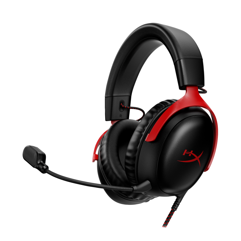 Casti gaming HyperX Cloud III Black-Red