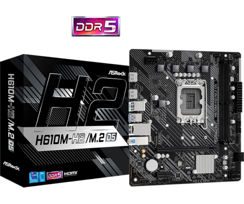 Placa de bază ASRock H610M-H2/M.2 D5 LGA1700