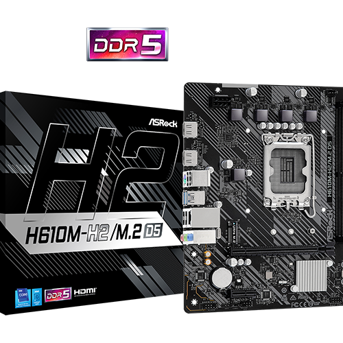 Placa de bază ASRock H610M-H2/M.2 D5 LGA1700