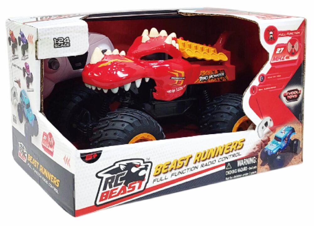 MASINUTA CU TELECOMANDA TIP CAMION BEAST RUNNERS