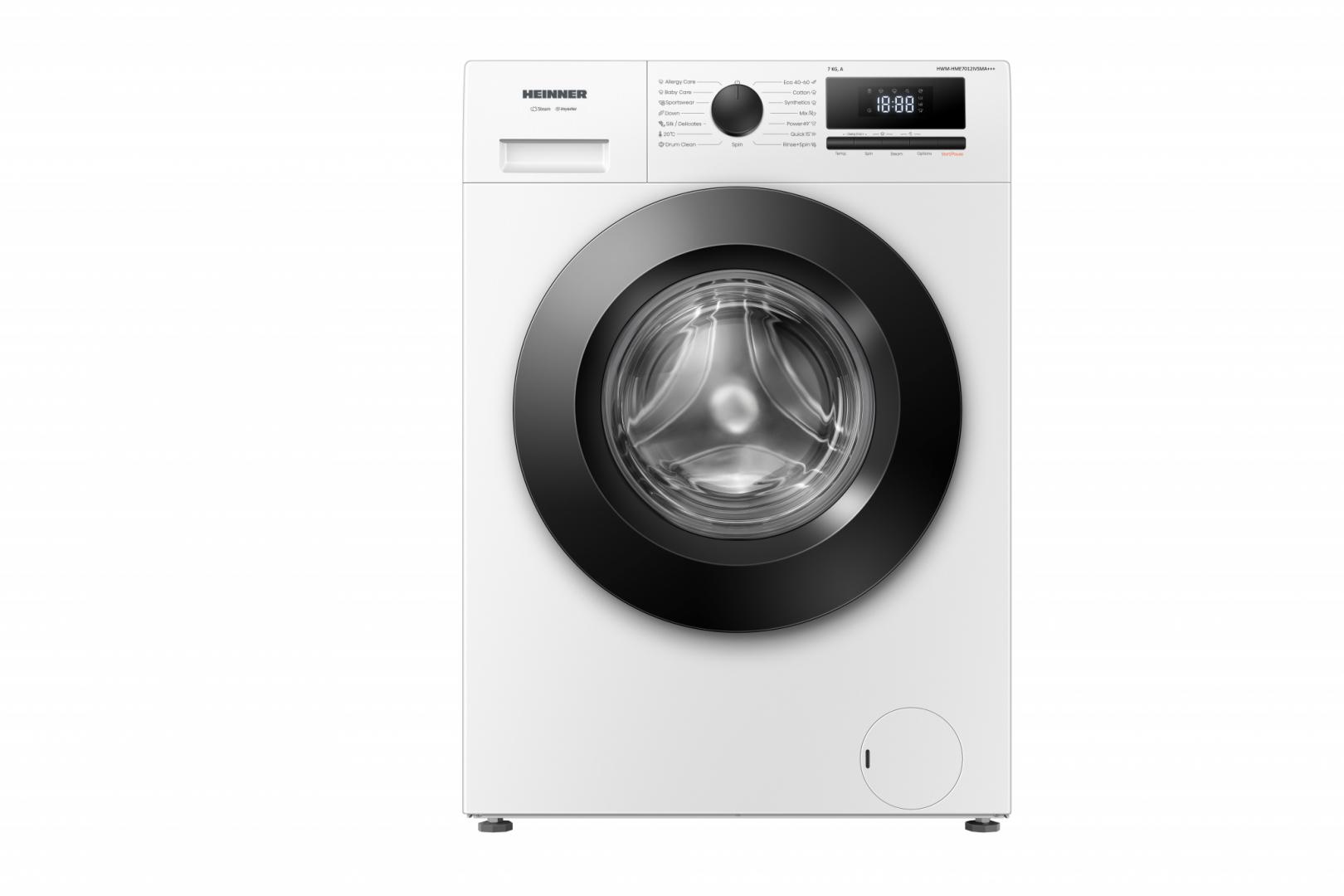 Masina de spalat rufe Slim Heinner HWM-HME7012IVSMA+++