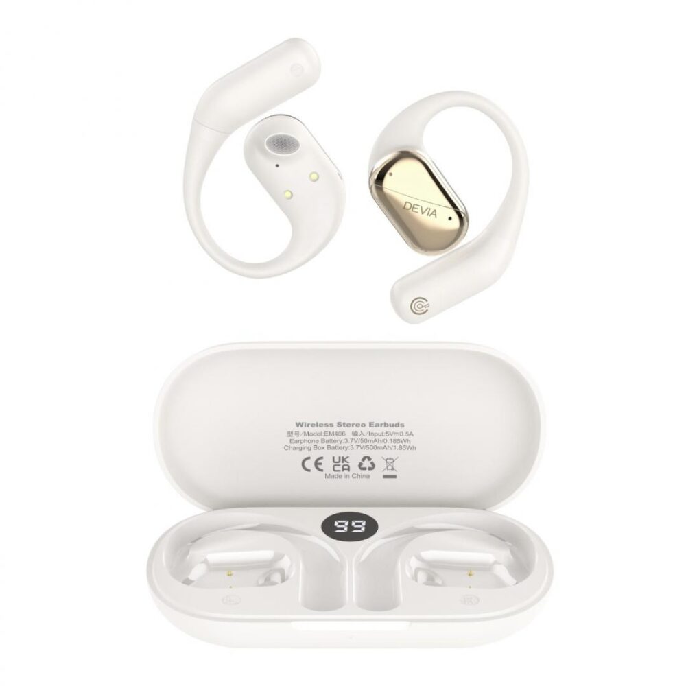 Devia Casti Bluetooth Wireless Open-Ear OWS Lite1 Bej