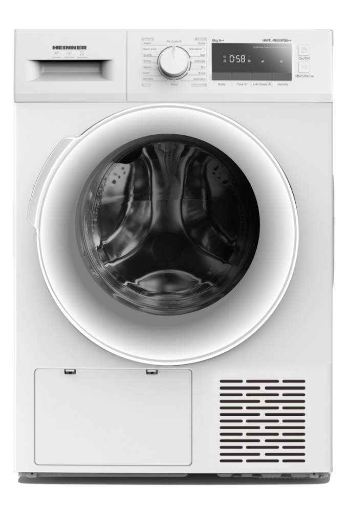 Uscator de rufe cu pompa de caldura Heinner HHPD-M8G3PDA++