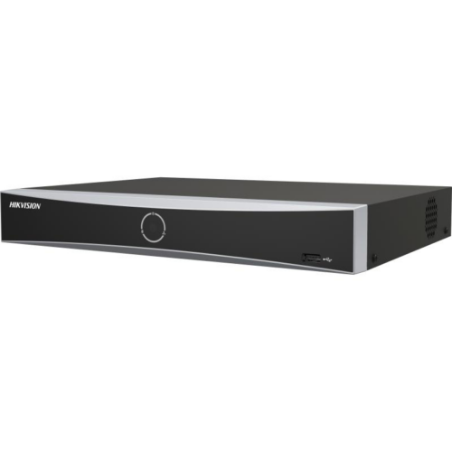 NVR Hikvision 8 canale 1U K Series AcuSense DS-7608NXI-K1/8P(D); 1-ch@12 MP or 2-ch@8 MP or 4-ch@4 MP or 8-ch@1080p decoding capacity