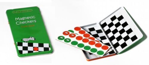 Joc magnetic - Dame - ideal pentru călătoriiVârsta: 4-99Număr dejucători: 2. Conține: 28 magneți.Fie că ești într-o călătorie cu tre nulsau mașina