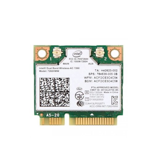 Placa Retea HMC Intel Dual Band Wireless-AC 7260HMW